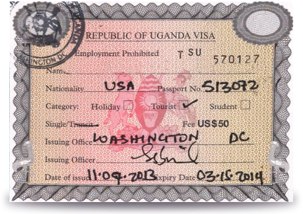 uganda visa