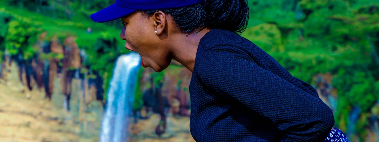 waterfalls and caves in Uganda